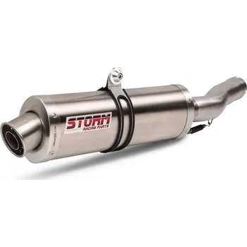 Auto-moto Koncovka výfuku STORM OVAL UH.027.LX2 Nerez pro HONDA CBR 600 RR