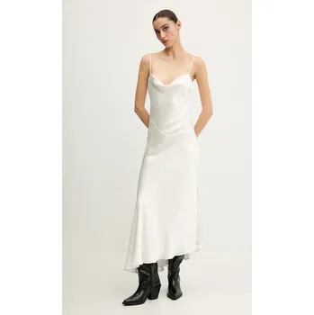 Dámské šaty Šaty HUGO 50538974 béžová 01X, vel. 40