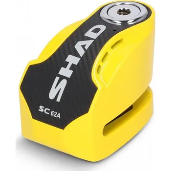 Zavazadlo na motocykl Zámek na kotouč SHAD SC62A C0S6203A žlutá pin 10mm pro KTM Duke 125
