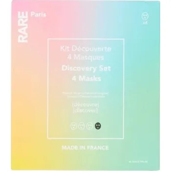 Pleťová maska RARE Paris Discovery set of face masks - Discovery set pleťových masek 4 ks