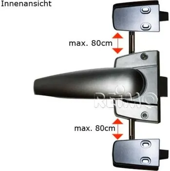 Okenní klika Ostatní Koupelnová klika komplet