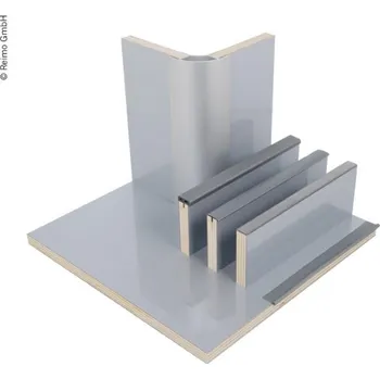 Deska pod umyvadlo Reimo Nábytková deska - Stříbrná lesk 120x240cm