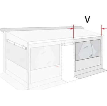 Autodoplněk Fiamma Přední panel 190 pro CStore XL