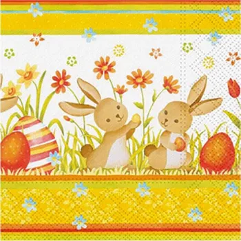Papírový ubrousek MFP Paper Ubrousek P 33x33 velikonoce