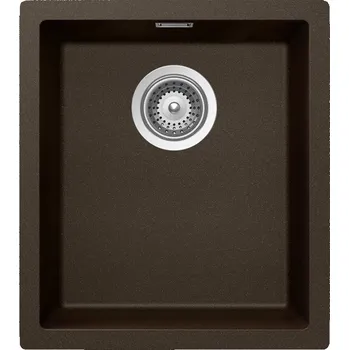Granitový dřez SCHOCK KAIA N-100S Bronze Montáž: Horni