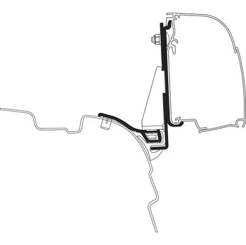Markýza Thule Adaptér TO4200 Typ: MB Vito, Délka: KR+LR