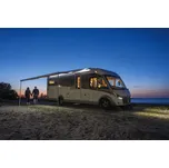 Fiamma Střešní markýza F80L Barva pouzdra: Bílá, Barva tkaniny: Royal Blue (modrá), Délka markýzy: 550 cm