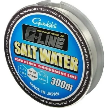 GAMAKATSU g-line salt water transparentní 300m 0,26mm 5kg