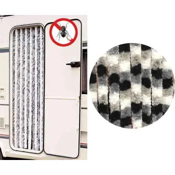 Garnýž Arisol Závěs 205 šedá/modrá