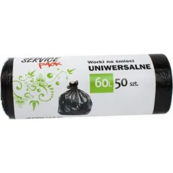 Pytle na odpadky Stella STELLA pytle na odpadky, HDLD, 60 l, 50 ks, černé