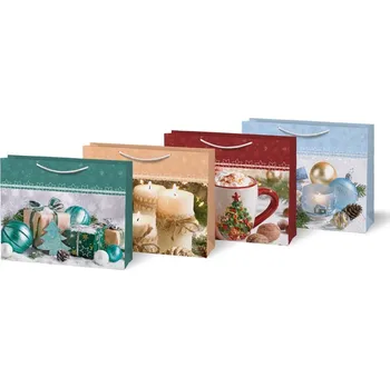 Dárková taška MFP taška vánoční T 8 mix V17 325x265x135 5252731