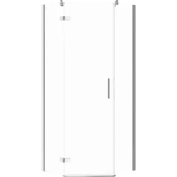 Cersanit Jota, 5-úhelníkový sprchový kout 80x80x195 cm, levé dveře, 6mm čiré sklo, chromový profil, S160-010