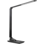 LED Stmívatelná stolní lampa s USB LED/7W/230V 3000K/4000K/5500K černá