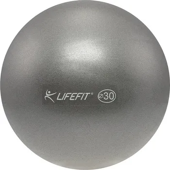 Sport Míč OVERBALL LIFEFIT® 30cm, stříbrný