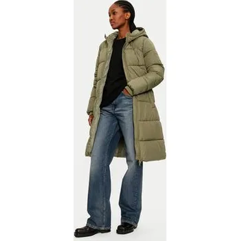 Pieces Zimní bunda 17115627 Zelená Regular Fit XS