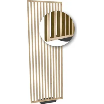 Obklad Volně stojící lamelová dělící příčka na míru DUB ARTISAN - Šířka 51 cm (zabaleno do 2 balíku)