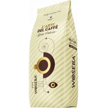 Káva Woseba zrnková káva WOSEBA L'arte del caffe káva, Gusto Delicato, zrnková, 1000g