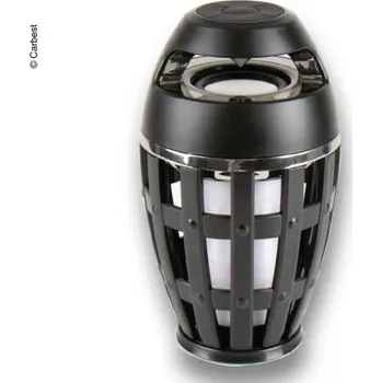 kempingová lampa Carbest LED světlo s reproduktorem
