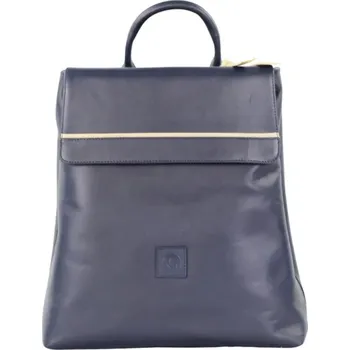 Městský batoh Gaira® Kožený batoh 58015, Barva modrá