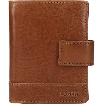 Peněženka Pánská kožená peněženka Lagen Larsson - hnědá
