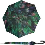 KNIRPS T.760 Peacock Green - elegantní holový vystřelovací deštník 9637608827