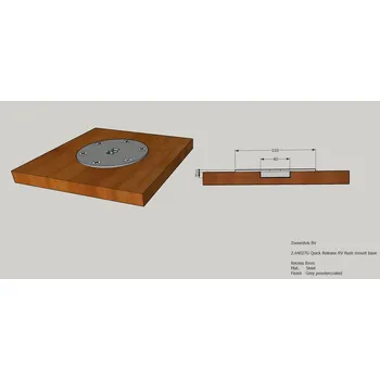 Okenní klika Zwaardvis Noha Quick Rel.RV