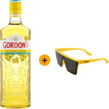Rum Výhodný balíček Gordon's Sicilian Lemon 0,7 L 37,5% + Brýle