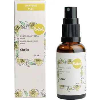 KVITOK BIO květová voda Citron 30 ml