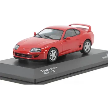 Hračka Toyota Supra MKIV 2JZ červená 1:43 - Solido Toyota Supra - kovový model