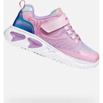 Dívčí tenisky Geox Dívčí Růžové dívčí svítící tenisky Geox Assister Růžová 28 (3002189)