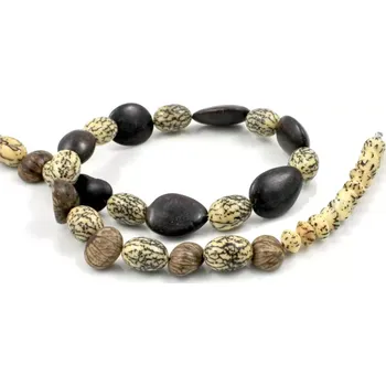 Náhrdelník Indiánské korálky na krk ze semen