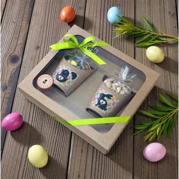 Velikonoční ořechová dárková sada 2 ks