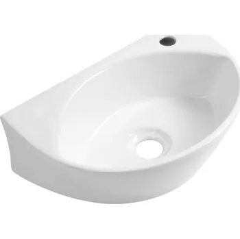 Aqualine LIZA keramické umývátko 40x27cm, bílá - NP412