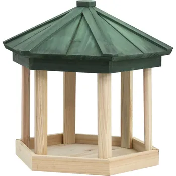 Pro ptáka Krmítko pro ptáky osmiúhelník masivní jedle 33 x 30 cm - 8720286182604