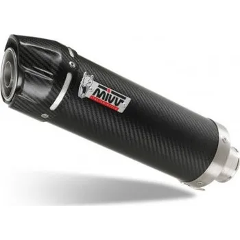 Motodíl Výfuk kompletní 1x1 MIVV GP KT.009.L2SC Carbon with carbon cap pro KTM Duke 125