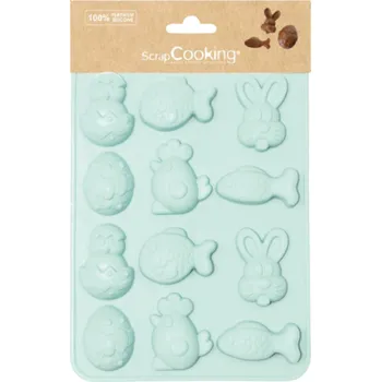 Forma na pečení ScrapCooking Velikonoční silikonová forma na čokoládky