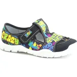 Nazo MI/018 GR dětská přezůvková obuv Velikost: 34