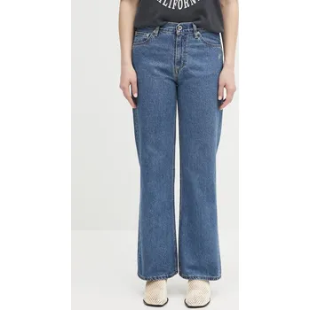 Dámské džíny Džíny A Bathing Ape Crystal Ape Head Flare Denim, S, modrá, 55X