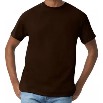 Pánské oblečení Pánské těžké pracovní triko Gildan Heavy T 185g/m Barva: hnědá čokoládová, Velikost: XXL G5000