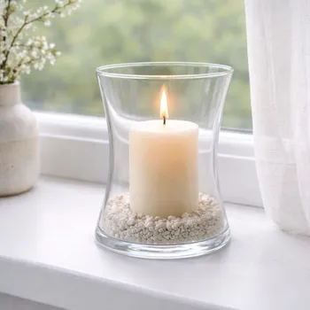 Váza Duif Skleněná váza / svícen Otis 19 cm