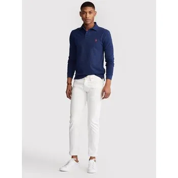 Pánské tričko Polo Ralph Lauren Polokošile 710681126038 Tmavomodrá Slim Fit L