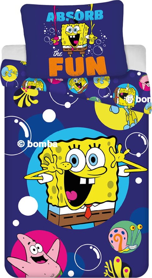 Bavlněné povlečení SPONGEBOB