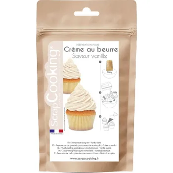 ScrapCooking Směs na máslový krém, příchuť vanilka 200 g