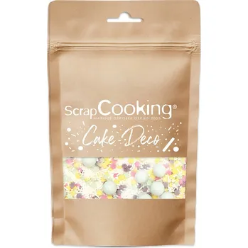 Jedlá dekorace na dort ScrapCooking Cukrové zdobení jaro 80 g