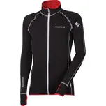 Progress Torez II černá/červená/bílá pánská fleecová mikina Tecnostretch - M