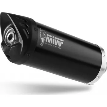 Auto-moto Výfuk kompletní 1x1 MIVV MOVER MV.PG.0007.LV Black Painted Stainless Steel pro PIAGGIOVESPA Primavera 125