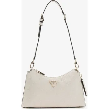 Kabelka GUESS Cresidia II Top Zip Shoulder Bag Off White Logo Universal