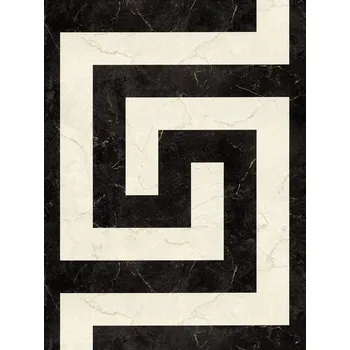 Tapeta A.S. Création | Vliesová tapeta na zeď Versace 6 79174-1 | 0,53 x 10,05 m | krémová, černá, zlatá + Krémová, černá, zlatá vliesová tapeta na stěnu 791741 v rozměru 0,53 x 10,05 m