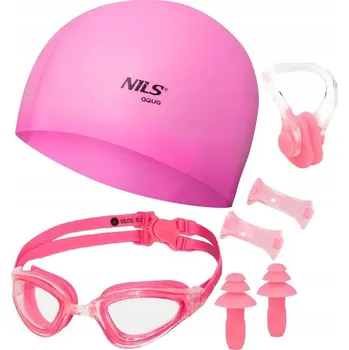 Plavecké brýle Plavecké brýle pro děti Nils Aqua NQG180AF + PK02 + NQAW30