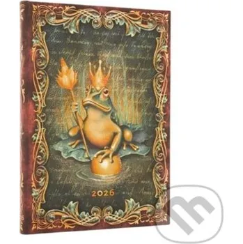 Záložka Paperblanks - týždenný diár The Brothers Grimm, Frog Prince 2026 - Paperblanks Paperblanks